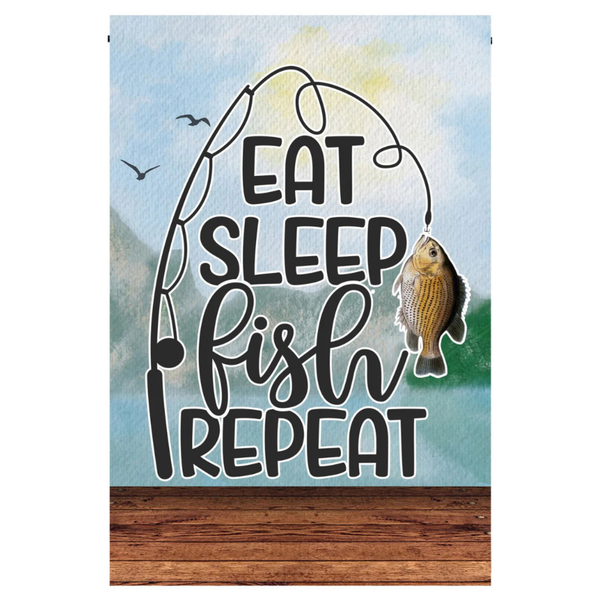 ‘Fishing’ Decorative Flag