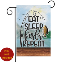‘Fishing’ Decorative Flag