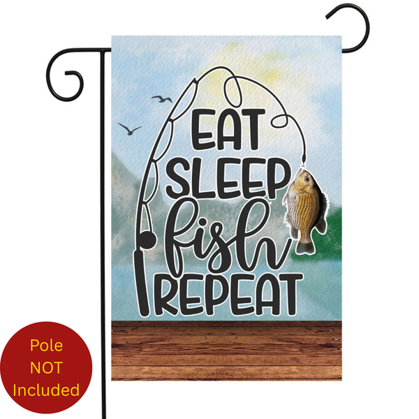 ‘Fishing’ Decorative Flag
