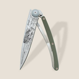 DEEJO 37g ‘Green Khaki Aluminum / Bass Fishing’