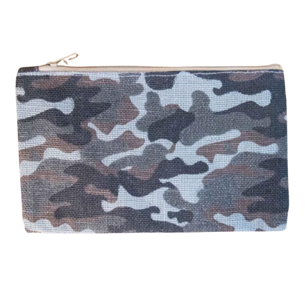 The Royal Standard Camo Cosmetic Bag