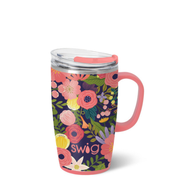 Swig "Secret Garden" 18oz Travel Mug