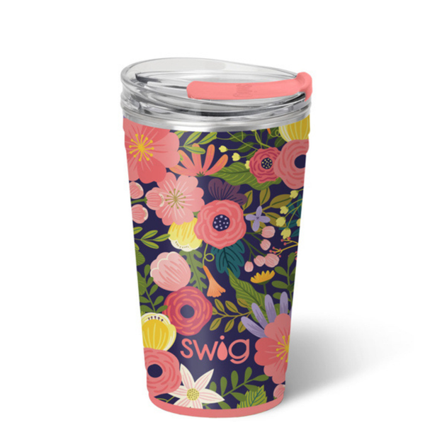 Swig “Secret Garden” 24oz Party Cup