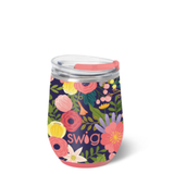 Swig “Secret Garden” 12oz Stemless Wine Cup