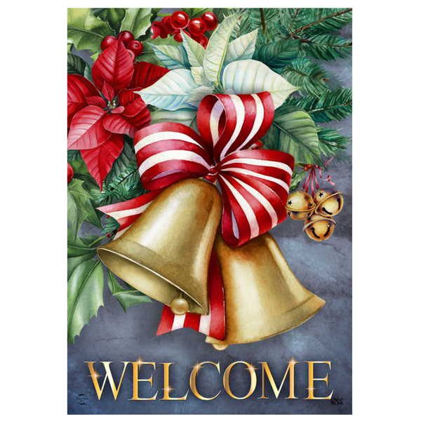‘Christmas Bells’ Decorative Flag