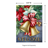 ‘Christmas Bells’ Decorative Flag