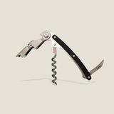 DEEJO Waiter’s Knife Ebony Wood / Plain