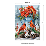 ‘ Winter Watering Can’ Decorative Flag
