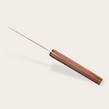 DEEJO 2 Pairing Knives Set ‘Olive Wood & Coral Wood / Art Deco’