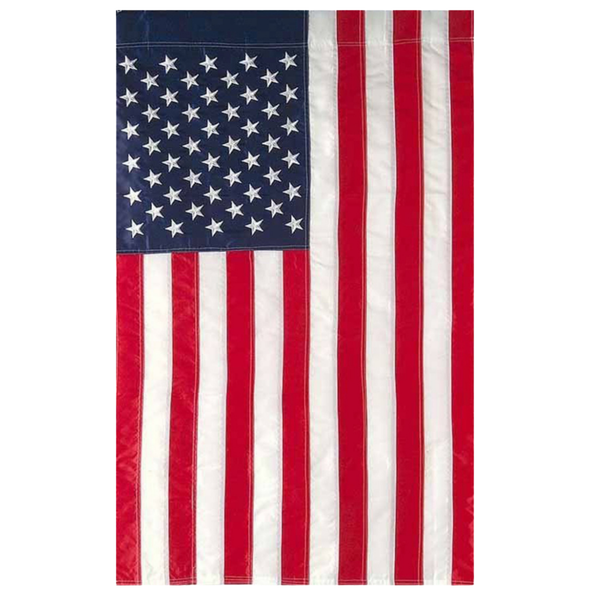 ‘Embroidered American’ Decorative Flag