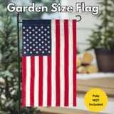 ‘Embroidered American’ Decorative Flag