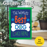 ‘World’s Best Dog’ Decorative Flag