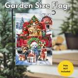 ‘Holiday Cheer Dogs’ Decorative Flag