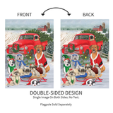 ‘Holiday Dogs Christmas’ Decorative Flag