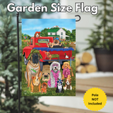 ‘Country Pups’ Decorative Flag