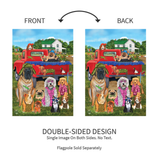 ‘Country Pups’ Decorative Flag