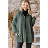 7th Ray Ribbed Shacket, Assorted Colors
