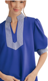 Jodifl Striped Contrast Top, Assorted Colors
