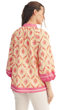 Jodifl Baroque Floral Print Top