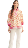 Jodifl Baroque Floral Print Top