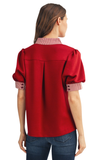Jodifl Striped Contrast Top, Assorted Colors