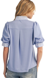Jodifl Striped Contrast Top, Assorted Colors
