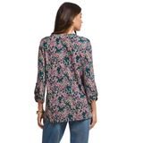 Dear Scarlett "Lizzy" Top In Dark Teal