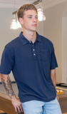 Simply Southern Men’s Polo in Navy