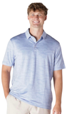 Simply Southern Men’s Jacquard Polo in Blue