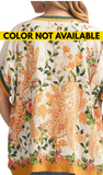 JODIFL Floral Paisley Loose Fit Top