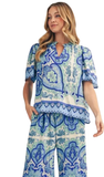 JODIFL Boho Paisley Top, Assorted Colors