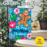 ‘Oh Snap!’ Christmas Decorative Flag