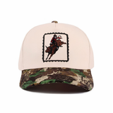 ‘COWBOY RODEO’ 2-Toned Cotton Hat, Assorted Colors