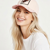 ‘COWBOY RODEO’ 2-Toned Cotton Hat, Assorted Colors