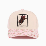 ‘COWBOY RODEO’ 2-Toned Cotton Hat, Assorted Colors
