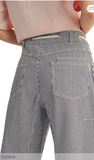 JODIFL Striped Barrel Pants, Assorted Colors