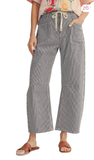 JODIFL Striped Barrel Pants, Assorted Colors