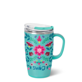 Swig "Flora Azul" 18oz Travel Mug