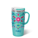 Swig “Flora Azul" 22oz Travel Mug