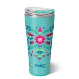 Swig "Flora Azul" 32oz Tumbler