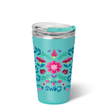 Swig “Flora Azul” 24oz Party Cup