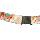 ALOHA LANYARD ‘Faded Pink / Teal Flowers’
