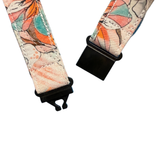 ALOHA LANYARD ‘Faded Pink / Teal Flowers’