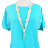 ALOHA LANYARD ‘Japanese Gold Circles’