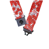ALOHA LANYARD ‘Small Red Flowers’