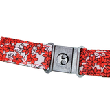 ALOHA LANYARD ‘Small Red Flowers’