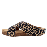 VOLATILE “Ablette” Linen Criss Cross Sandal