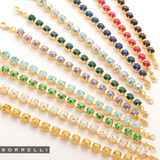 Sorrelli Sienna Tennis Bracelet in Light Topaz