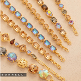 SORRELLI Clementine Tennis Bracelet in Honey Bourbon