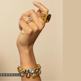 SORRELLI Clementine Tennis Bracelet in Honey Bourbon